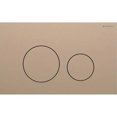 Kampanjpris Geberit Sigma 40 Round Spolplatta